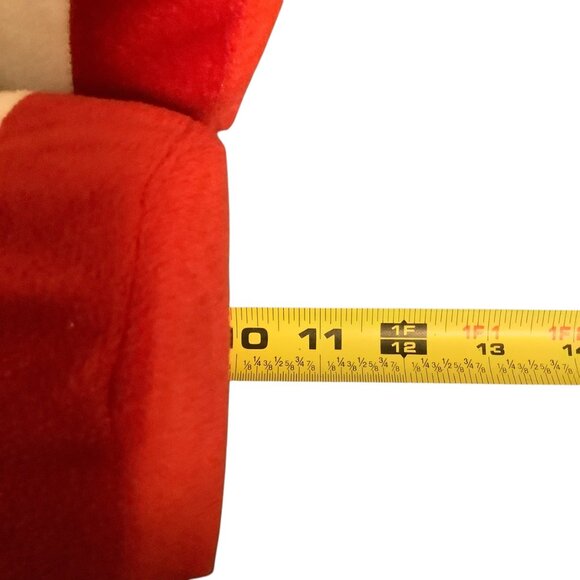 Valentine’s Day Heart-Shaped Plush Stuffed Toy Smiling Face Heart Details 10” - Picture 5 of 5